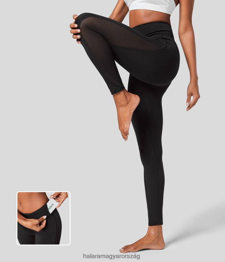 aktiv_ruhazat_halara_softlyzero_magas_dereku_belso_zseb_kontraszt_halos_7_8_joga_leggings_fekete_nok_8fpf801565.jpg aktív ruházat Halara softlyzero magas derekú belső zseb kontraszt hálós 7/8 jóga leggings fekete nők 8FPF801565 - Image 1