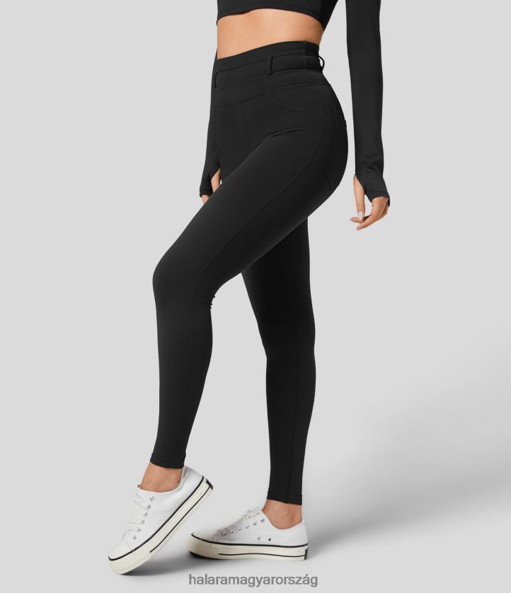 aktiv_ruhazat_halara_softlyzero_szuper_magas_dereku_hatso_oldalzseb_7_8_joga_leggings_fekete_nok_8fpf801572.jpg aktív ruházat Halara softlyzero szuper magas derekú hátsó oldalzseb 7/8 jóga leggings fekete nők 8FPF801572 - Image 1