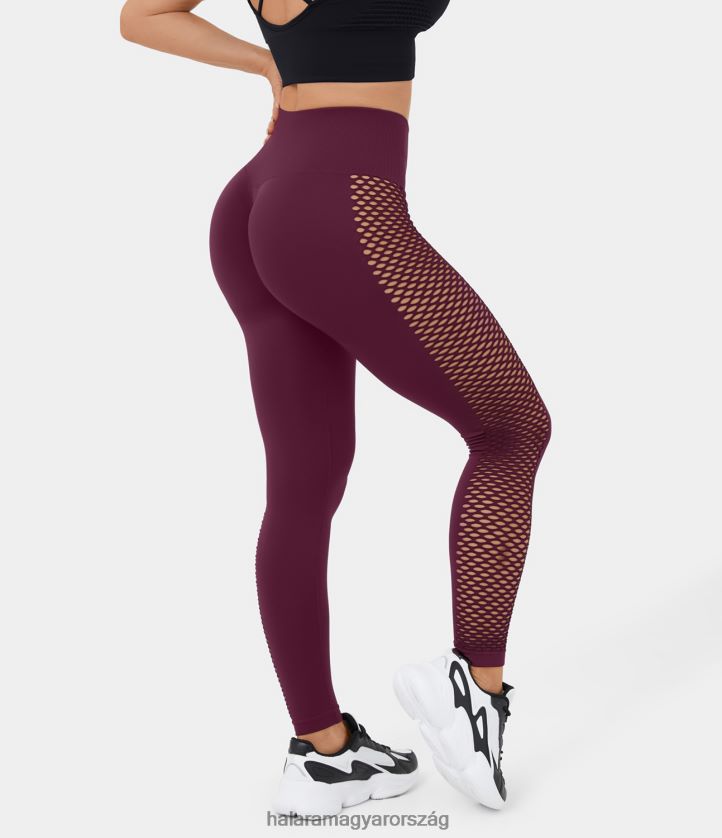 aktiv_ruhazat_halara_varrat_nelkuli_flow_magas_dereku_kivagott_dorzsolt_joga_7_8_leggings_windsori_bor_nok_8fpf801477.jpg aktív ruházat Halara varrat nélküli flow, magas derekú, kivágott, dörzsölt jóga 7/8 leggings windsori bor nők 8FPF801477 - Image 1
