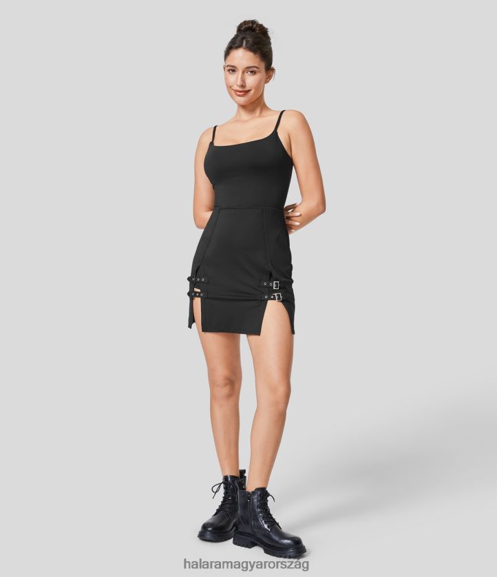 ruhazat_halara_hat_nelkuli_osztott_allithato_csattal_2_az_1_ben_bodycon_mini_alkalmi_csuszos_ruha_fekete_nok_8fpf801025.jpg ruházat Halara hát nélküli, osztott állítható csattal 2 az 1-ben bodycon mini alkalmi csúszós ruha fekete nők 8FPF801025 - Image 1