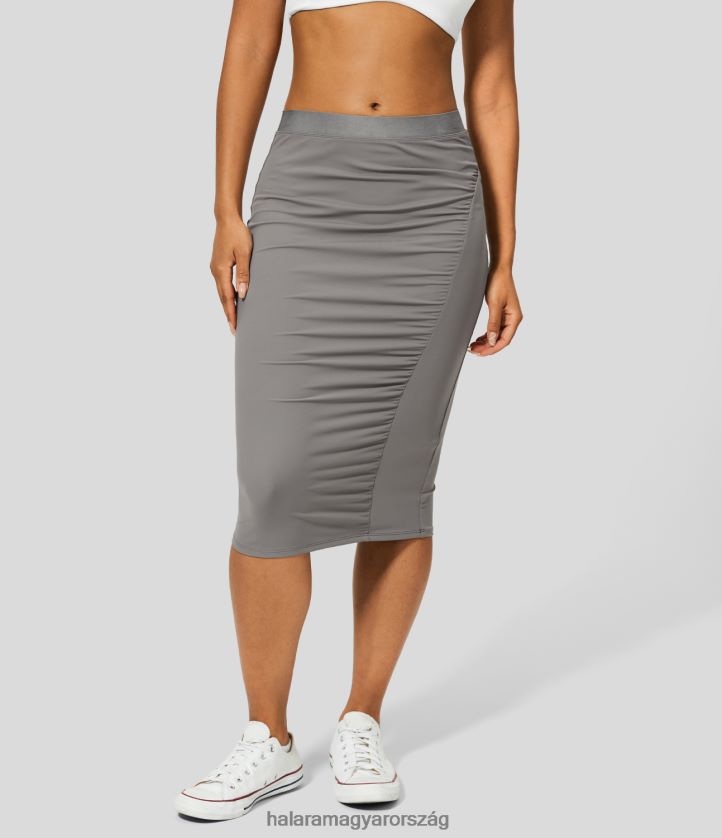 ruhazat_halara_kozepen_emelkedo_elasztikus_derekresz_dorzsolt_bodycon_midi_alkalmi_szoknya_toronyszurke_nok_8fpf80739.jpg ruházat Halara középen emelkedő elasztikus derékrész, dörzsölt bodycon midi alkalmi szoknya toronyszürke nők 8FPF80739 - Image 1