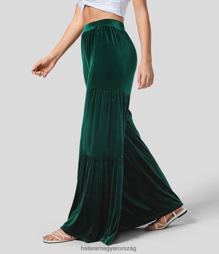 ruhazat_halara_magas_dereku_szeles_szaru_barsony_alkalmi_nadrag_esoerdo_nok_8fpf80137.jpg ruházat Halara magas derekú, széles szárú, bársony alkalmi nadrág esőerdő nők 8FPF80137 - Image 1