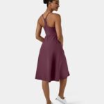 ruházat Halara mindennapi midi chill dress-la land ábra nők 8FPF801137