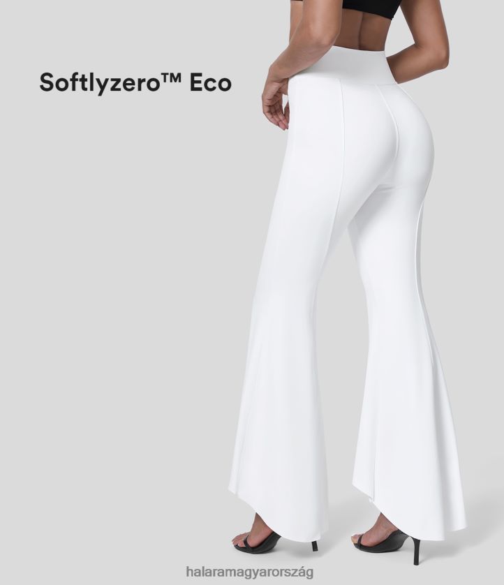 ruhazat_halara_softlyzero_eco_magas_dereku_szuros_varrassal_magas_alacsony_szegelyu_massziv_munkas_flare_nadrag_feher_nok_8fpf80356.jpg ruházat Halara softlyzero eco magas derekú, szúrós varrással magas, alacsony szegélyű masszív munkás flare nadrág fehér nők 8FPF80356 - Image 1